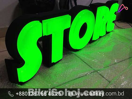 LED Sign BD Acrylic Top Letter LED Module Light in BD